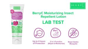 BerryC Moisturizing Insect Repellent Lotion (80ml) 2 IN 1 Baby Mosquito Repellant 保湿 驅蚊 Halau Nyamuk