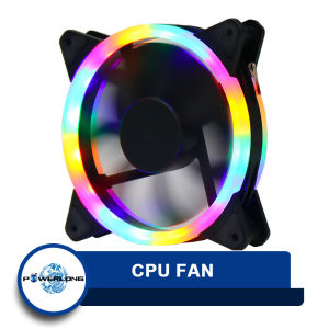 Powerlong PH CPU Led Fan Case Chassis Cooling Ring LED Fan (RGB) CPU Cooler 4 Pin Molex 120mm
