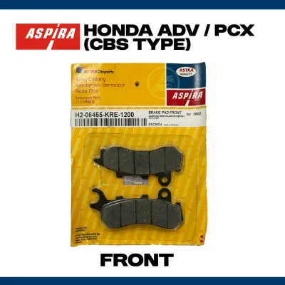 Aspira Honda PCX 150 160 ADV 150 160 CBS ABS Brake Pad Front Rear Authentic Original