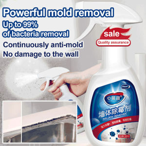 【Powerful Sterilization】Eliminate Mold And Mildew On Your Walls With Heart Home Mold Remover Wall Mold Remover Wall Mold And Mildew Removal Spray Mold Cleaning And Removal Agent