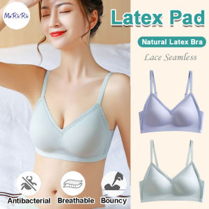 (SG InStock) Thin Strap French Style Lace Seamless Latex Bra. Many Design (Wireless. Seamless. Strapless. Sports) - TSB02