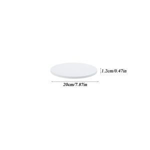 DORADO Round Cake Board Base Disposable 6/8/10/12/14in Round Cake Tray Pad Durable Cake Board Baking Use