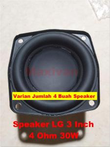 Speaker LG 3 Inch Subwoofer 4 Ohm 30 Watt Versi Mini JBL Boombox 2
