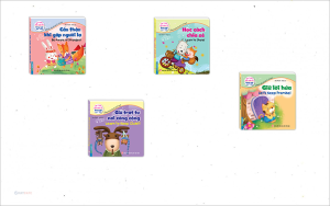 Combo 4c- Rèn luyện thói quen tốt+Giữ trật tự nơi công cộng+cẩn thận khi gặp người lạ+học cách chia sẻ+giữ lời hu