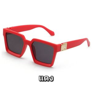 แว่นตากันแดด​+UV400​ ​เท่จัดแบบสตรีท​ วินเท​จ​ HipHop​ Celebrity หรูแพงแบบดารา แว่นกันแดดแฟชั่น​ ดีไซน์​สุดคลู​พรีเมียม