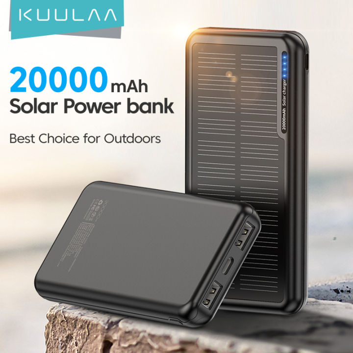 Waterproof outdoor power bank 20,000 mAh