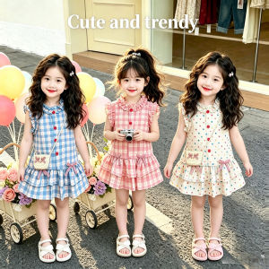 【Local Stock】Princess Dress For Girls With Multiple Styles Trendy And Sweet Lotus Leaf Edge Layered Design Essential For Photo Taking Soft Lining Comfortable And Skin Friendly