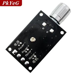 [COD] PkYeG สวิตช์ควบคุมความเร็วมอเตอร์ PWM DC 6V 12V 24V 28V สวิตช์ควบคุมความเร็ว3A