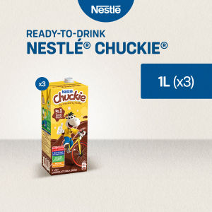 NESTLÉ CHUCKIE Chocolate Flavoured Milk 1L - Pack of 3