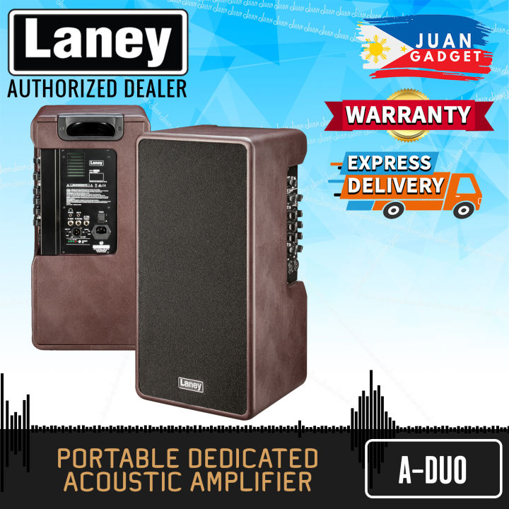 Laney A-Duo Acoustic Amplifier 2 Channel 80 Watt 2x8 Combo Amp ...