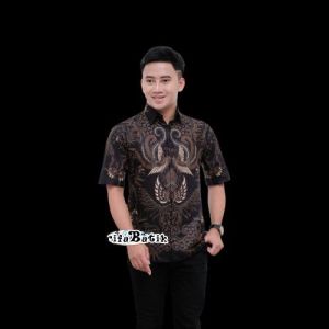 Kemeja Batik Pria Terbaru 2023 Motif Sawunggaling Baju Batik terlaris Nusantara seragam