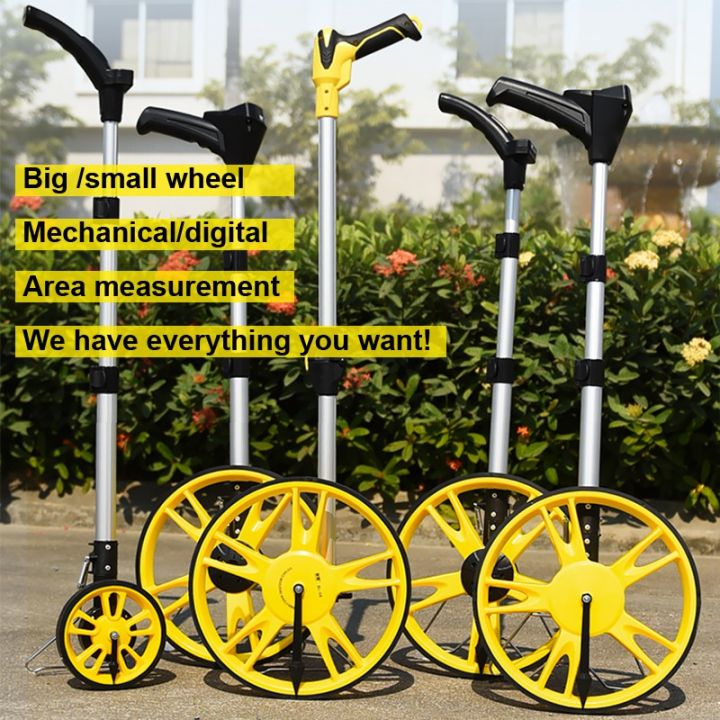 Digital/Mechanical ABS Folding Distance Measuring Wheel Roller