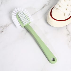 Five-Sided Shoe Brush Household Non-Damaging Hard Bristle Shoe Brush Shoe Cleaning Special Brush Shoe Cleaning Tool Cleaning Board Brush Clothes Washing F[ Free Shipping ]