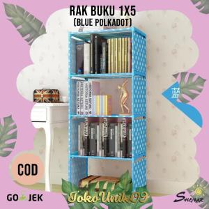 RAK BUKU / RAK SUSUN BERMOTIF / RAK BUKU / RAK TAS / RAK SERBAGUNA / RAK PORTABLE SHENAR