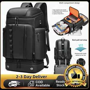 HOL Mens Utility Power Backpack (65L) - Black