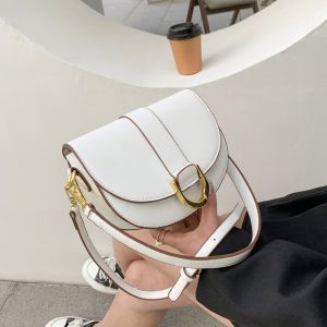 IELGY popular bag female Korean fashion trendy one-shoulder messenger bag western style saddle bag one-shoulder