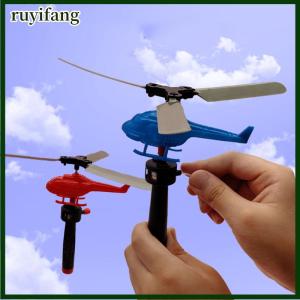 ruyifang Kéo dòng máy bay trực thăng bay dây rút máy bay nhỏ trò chơi ngoài trời Vẽ Dây cất cánh tương tác Đồ chơi giáo dục đồ chơi trẻ em Quà tặng