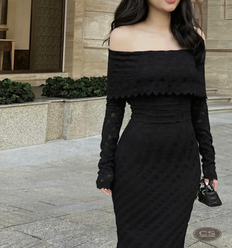 Mua Chân váy ren dáng dài cao cấp Hàng công ty thương hiệu Quảng Châu (Kèm  hình thật) - Màu Đen tại Giản shop thời trang nữ | Tiki