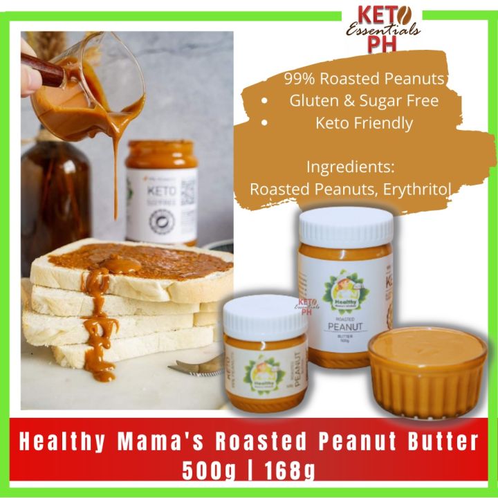 Keto PEANUT BUTTER | 99% roasted peanuts | Sugar Free| Gluten Free ...