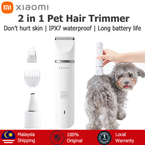 Xiaomi PETKIT Electric Pet Hair Clipper Trimmer Grooming Kit Cordless Dog Cat Shaver Set USB Rechargeable Pets Haircut Machine Hairdressing Set