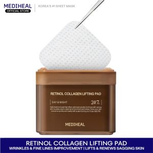 MEDIHEAL NEW Daily Toner Pad 2.0 [ Madecassoside  Collagen  Teatree  Vitamin C  Phyto-enzyme HyaluronatePDRN]-100p