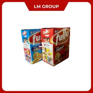 Fullo Wafer Roll Rasa Vanilla/Chocolate 1 Box Isi 24 Pcs 8gr/pcs