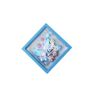 Trendy Store-C1081 Hair Clip Aksesoris Rambut Wanita 10IN1 Jepitan Bunga Set Karet Rambut Karakter