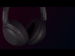 Sony WH-XB910N Noise Canceling Headset Wireless Bluetooth Headphones built-in microphones for clear calls