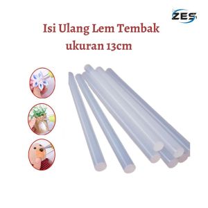 LM13 - LEM BAKAR KECIL ISI ULANG LEM TEMBAK TRANSPARAN BENING REFILL LEM