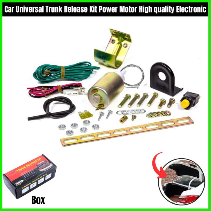 Car Universal Trunk Release Kit Power Motor High Quality Electronic