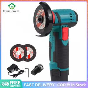 12V 3 Inch Brush Mini Angle Grinder Rechargeable Household Cutting Machine Polishing Machine Filling Grinder Power Tools