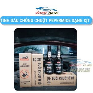 Tinh dầu chống chuột Pepermice dạng xịt khoang máy ô tô chống chuột hiệu quả