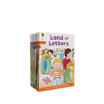 100% Original books Oxford Reading Tree Campus Edition Extended Reading Level 1+36 English Graded Picture Books Natural Phonetic Reading (Support for Reading pen)