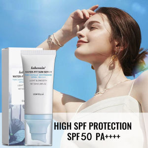 【Super low price】Sunscreen Cream Skincare Angel Serum Sunscreen Centella Hyaluronic Acid Sun Protection Spf50+ Light Texture Hydrating 50ML