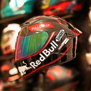Mũ Bảo Hiểm Full Face 2 Kính Royal M266 Tem REDBULL - Chất Lượng Cao - Helmet