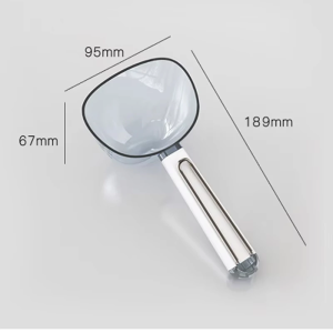 Multi-functional Rice Measuring Spoon Kitchen Flour Grains Rice Measuring Scoop with Food Clip