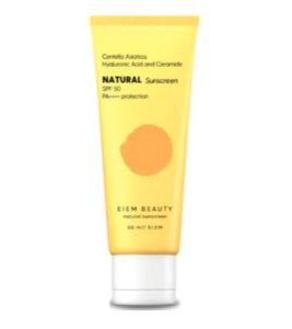 EIEM BEAUTY NATURAL SUNSCREEN SPF 50 PA PROTECTION 50ML - SUNSCREEN EIEM BEAUTY - SUNBLOCK
