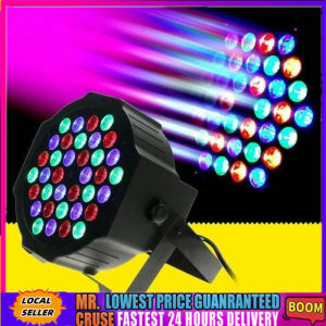 Par Light LED 18 RGB Mini Stage with Remote Lampu Panggung LED PAR 18W  lampu led par 18 led / sensor suara lampu sorot panggung disco 18 mata  Super Terang Cahaya