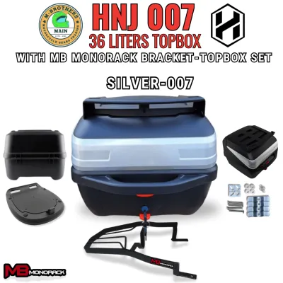 Set Honda Click 125 v1-v3 MB Monorack Bracket With Top Box set - 30L 32L 36L & 45L Variation