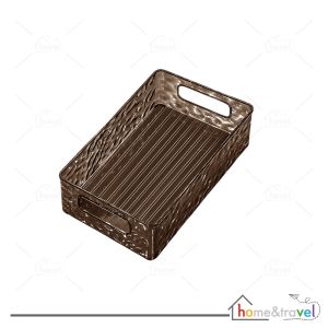 HOVELSHOP Box Akrilik Plastik Kotak Tempat Penyimpanan Peralatan Mandi Kosmetik Organizer Serbaguna