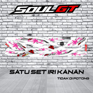 striping variasi yamaha mio soulgt lis simple terbaru vinyil sticker