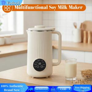 [Vodool Brand Center]1200ml Electric Nut Milk Maker Automatic Cleaning Soy Milk Maker Machine 8in1 with Full-touch Panel for Fruits Vegetable