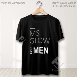 COD Boleh! 💳 Ms Glow MSGlow Men Skincare Distro T-Shirt Size S-XXL Cotton Combed 30s Various Colors - TF7082