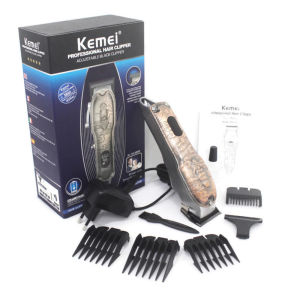 Alat Cukur Kemei KM 3705 LCD Display Mesin Pangkas Rambut Barbershop Original