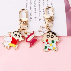 พวงกุญแจชินจัง ชินจังที่ตั้งโทรศัพท์ ของเล่นชินจังไขลาน KGYJFK แฟชั่น คู่ จี้ห้อยกระเป๋า พวงกุญแจ โทรศัพท์มือถือ กระเป๋าถือ พวงกุญแจ พวงกุญแจ พวงกุญแจเครยอนชินจัง เครื่องประดับ