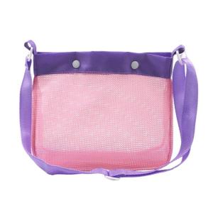 Trẻ em túi đi biển túi đầy màu sắc để lưu trữ đồ chơi cát và vỏ sò trong các hoạt động ngoài trời đồ chơi cát lưu trữ