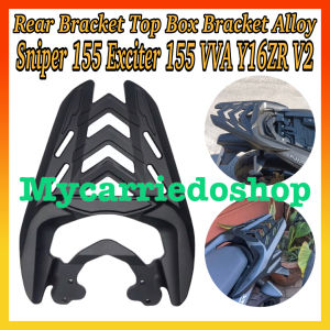 Motorcycle Rear Heavy Duty Alloy Top Box Bracket For Yamaha Sniper 155 Exciter 155 VVA Y16ZR V2 Made in Thailand