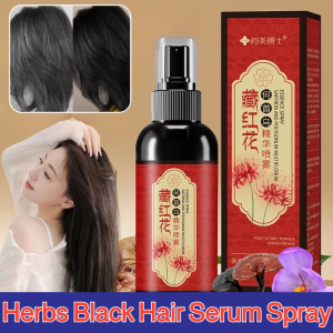 Serum Herbal Extracts Gray Hair Is No Longer Long Hair Care Solution Makeup Scalp Refreshing Care