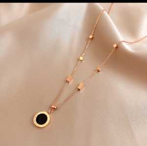 Kalung Titanium Anti Karat Wanita Selamanya / Kalung Titanium Wanita Plus Liontin Bulgarii Aksesoris Perhiasan Terbaru 2022