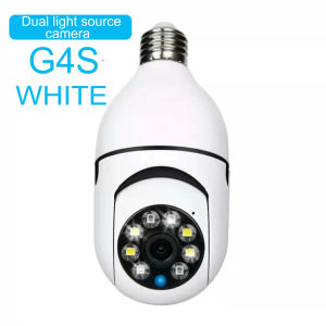 YOOSEE G4S 1080P HD smart CCTV camera bulb indoor and outdoor waterproof night vision two-way audio wireless wifi connection mobile phone remote surveillance camera rotatable 360° automatic tracking